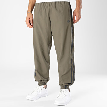Adidas Originals - Pantalon Jogging A Bandes Firebird Woven TP KS7500 Vert Kaki