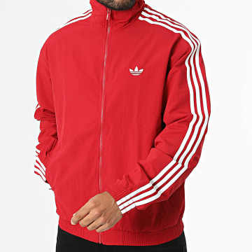 Adidas Originals - Chaqueta con Cremallera Firebird Woven KW0123 Roja
