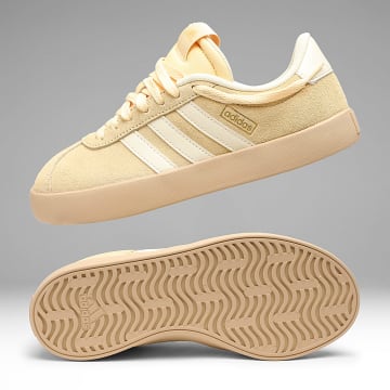 Adidas Sportswear - Baskets Femme VL Court 3.0 KI2108 Orange Tint Warm Vanilla Gold Metallic
