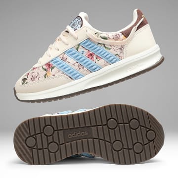 Adidas Sportswear - Baskets Femme Run 70s 2.0 KJ7998 Ecru Tint Clear Sky Off White