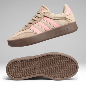 Adidas Performance - Zapatillas Mujer Barreda KK2314 Magic Beige Semi Frozen Turbo Gum 5