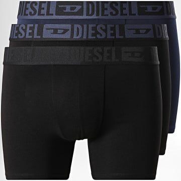 Diesel - Pack of 3 Boxers A23217-0EGCI Black Navy Blue
