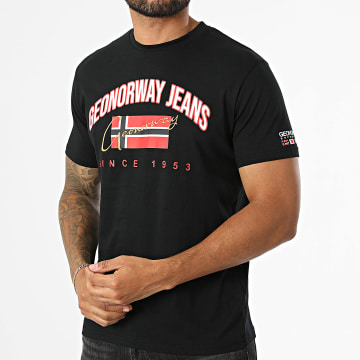 Geographical Norway - T-Shirt Jhagen Zwart