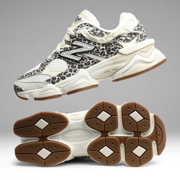 New Balance - Women's Sneakers 9060 U9060ALP Beige Leopard