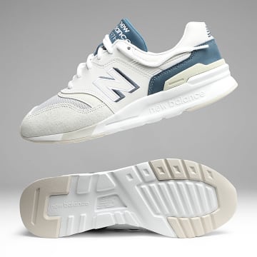 New Balance - Sneakers 997 CM997HEN Beige Navy
