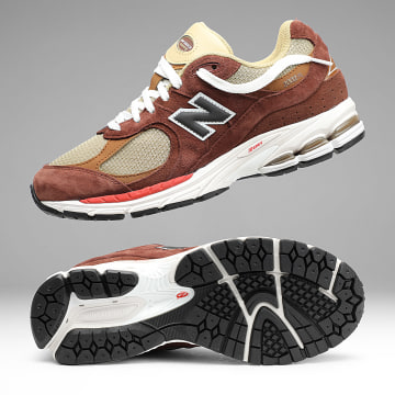 New Balance - Sneakers 2002 U20022OQ Brown Yellow