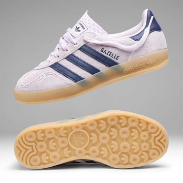Adidas Originals - Baskets Femme Gazelle Indoor W KI7135 Ice Lavender Victory Blue Gum 4