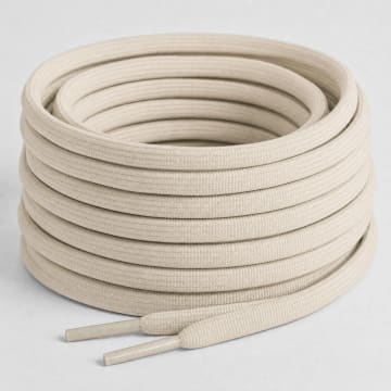 Classic Series - Ovale Schnürsenkel Hellbeige