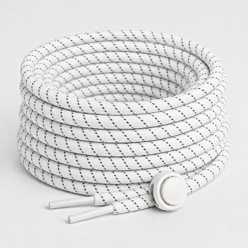 Classic Series - Rundschnürsenkel Trek Pro Stopper Weiß