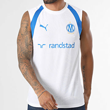 Puma - Maillot de foot Débardeur OM 786416 Blanc