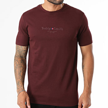 Teddy Smith - T-Shirts Jim 11017024D Burgundy