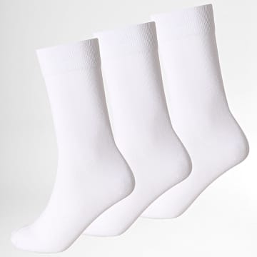 Jack And Jones - Pack de 3 Pares de Calcetines Rafael Blanco