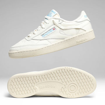 Reebok - Zapatillas Club C 85 Vintage 100007794 Chalk Alabas Azul Esencial
