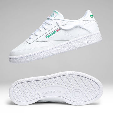Reebok - Zapatillas Mujer Club C 100047776 Blanco Verde