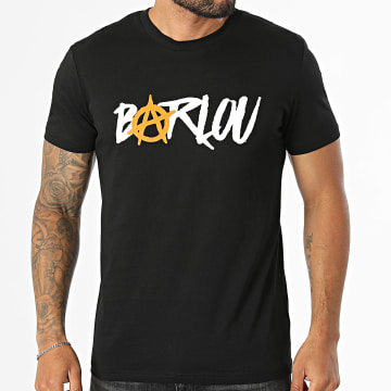 Seth Gueko - Camiseta Barlou Chest Neon negro blanco naranja