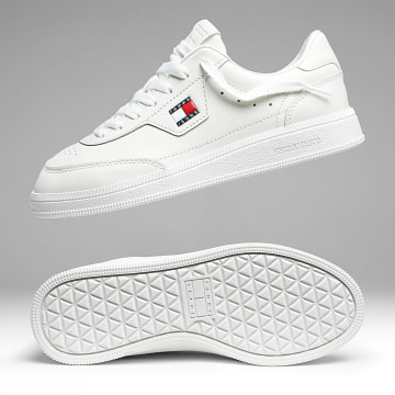 Tommy Hilfiger - Baskets Femme The Greenwich Edge 3049 Ecru