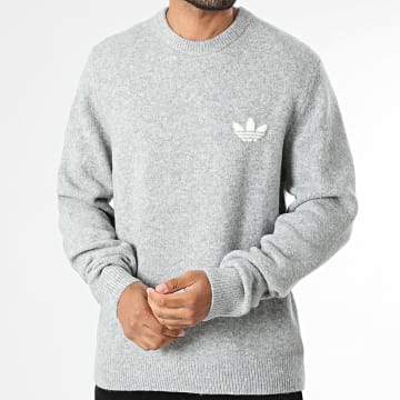Adidas Originals - Pullover Knitted KS4889 Grau Meliert