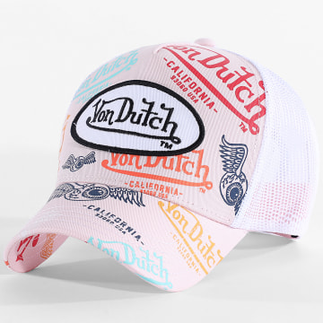 Von Dutch - Cappellino Trucker Cafes Rosa