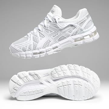 Asics - Baskets Gel Kayano 20 1203A388 Glacier Grey White
