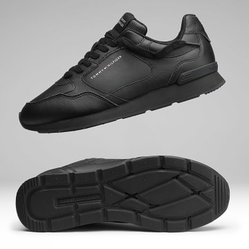Tommy Hilfiger - Sneakers Light Eva Runner Leather 5906 Black