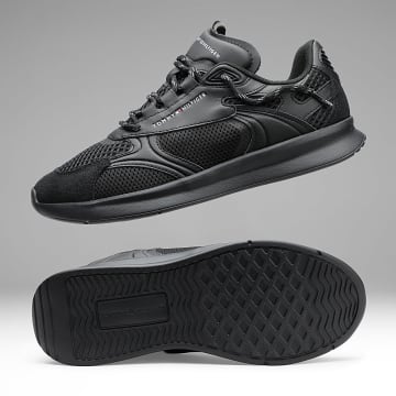 Tommy Hilfiger - Baskets Lightweight Runner Monocolor 5928 Black