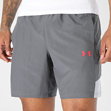 Under Armour - Short Jogging Tech Utility 6013799 Gris Anthracite Rouge