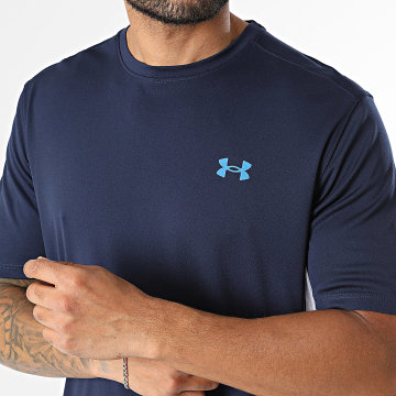 Under Armour - Tee Shirt A Bandes UA Tech Utility 6013801 Bleu Marine Blanc