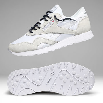 Reebok - Sapatilhas Classic Nylon GY7235 Calçado Branco x SUPERLACED