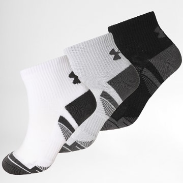 Under Armour - Pack de 3 pares de calcetines 6015138 Blanco Negro Gris