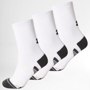 Under Armour - Pack de 3 pares de calcetines 6015139 Blanco Gris Antracita