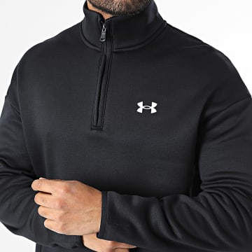 Under Armour - Hoodie Zip Neck UA Armour Fleece 6017114 Black