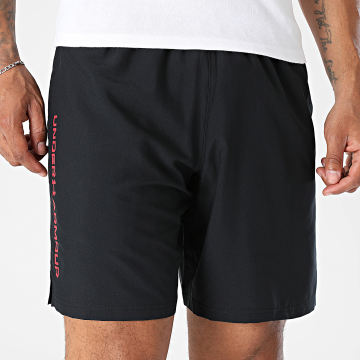 Under Armour - Short Jogging UA TechWoven Wordmark 1383356 Noir Rouge