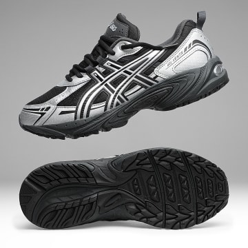 Asics - Baskets Gel -Ventx 1203B040 Black Pure Silver