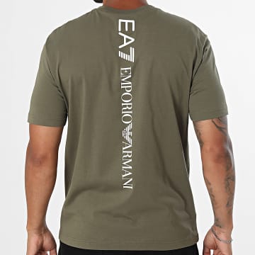 EA7 Emporio Armani - T-Shirt 7M0010567-AF10375 Khaki Grün