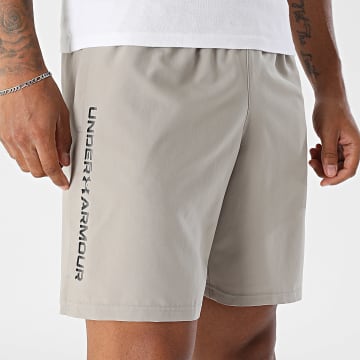 Under Armour - Short Jogging UA Tech Woven Wordmark 1383356 Beige Foncé