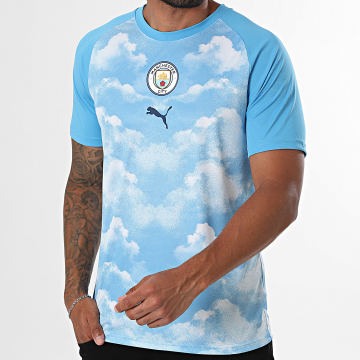 Puma - Maillot de foot Manchester City 786251 Bleu Clair