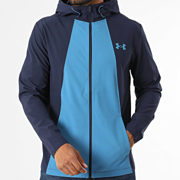 Under Armour - Veste Capuche Zippée UA Tech Utility Woven 6013804 Bleu Marine