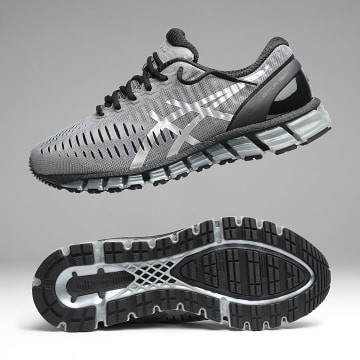 Asics - Baskets Gel Quantum 360 I 1203A730 Clay Grey Pure Silver