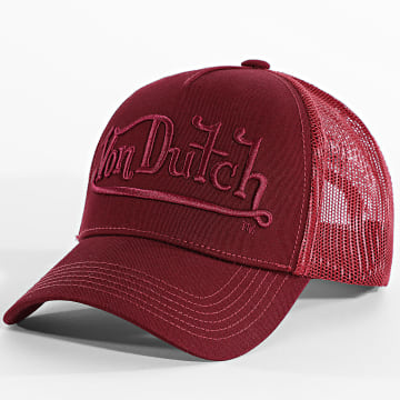 Von Dutch - Trucker Cap Stickerei Bordeaux