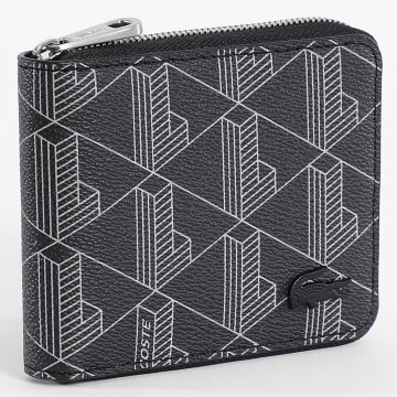 Lacoste - Portefeuille The Blend Noir Gris