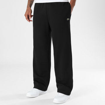 Lacoste - Broek Jogging Logo Geborduurd Krokodil Zwart