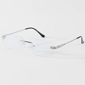 Frilivin - Sunglasses 317 Transparent Silvered