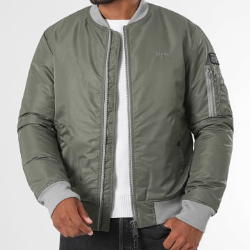 Schott NYC - Bomber Jacket Airforcers Khaki Green