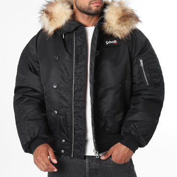 Schott NYC - Blouson Snorkel N2B Noir