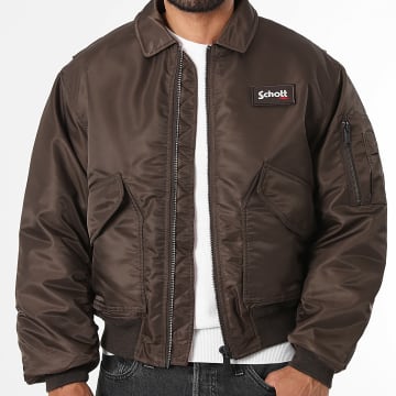 Schott NYC - Casaco Bomber 21090RS Castanho