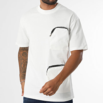 Uniplay - T-Shirts Pockets 985 White