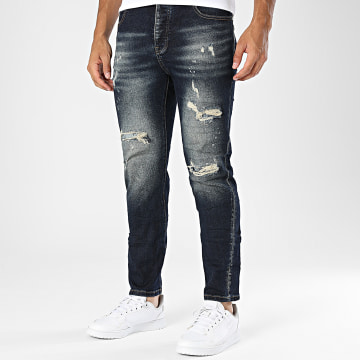 Uniplay - Jean Slim 615 Bleu Marine