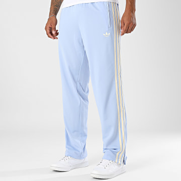 Adidas Originals - Pantalón chándal A Bandas Firebird TP KZ1207 Azul Claro Beige