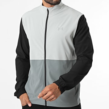 Under Armour - Jacket Zipped UA Velociti 6015110 Light Gray Dark Gray