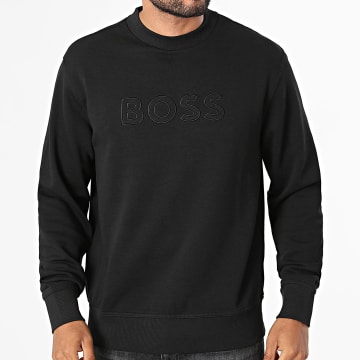 BOSS - Sweat Crewneck Logo 50567420 Noir